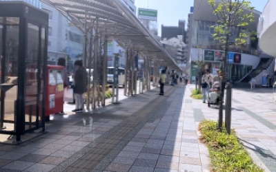 駅出口道画像